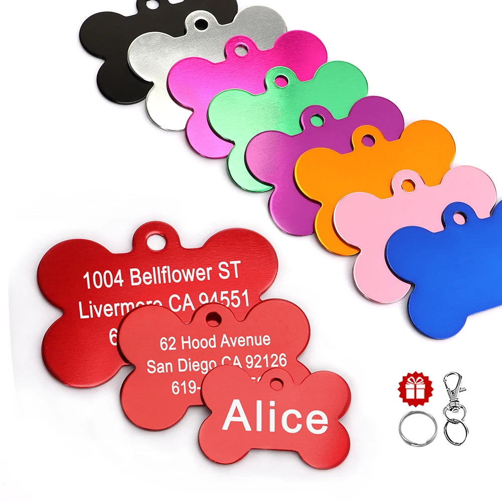 Personalized Dog & Cat ID Tag - Pawsitive Cuddles