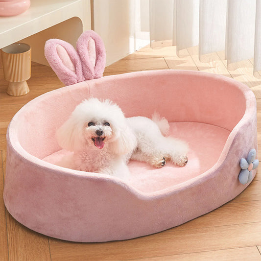 Detachable Pet Bed  Pet Bed Detachable Washable Dog Sleeping Bed Soft Comfortable Warm Cat Bed for Four Seasons Soft Pet Bed - Pawsitive Cuddles