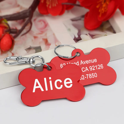 Personalized Dog & Cat ID Tag - Pawsitive Cuddles