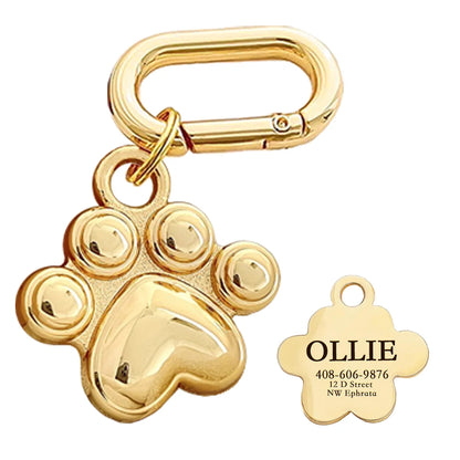 Custom Copper Nameplate with Free Engraving - Pawsitive Cuddles