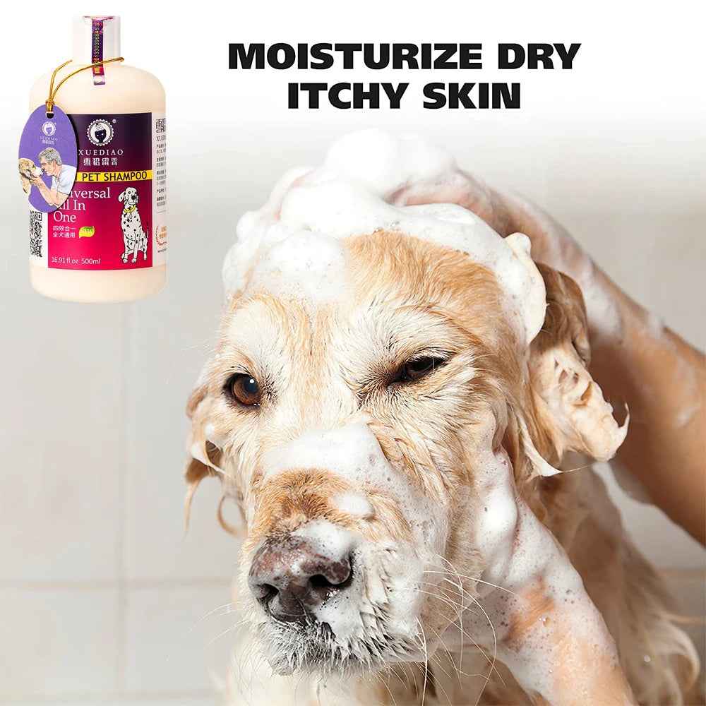 All-Natural 4-in-1 Pet Shampoo & Conditioner - Pawsitive Cuddles