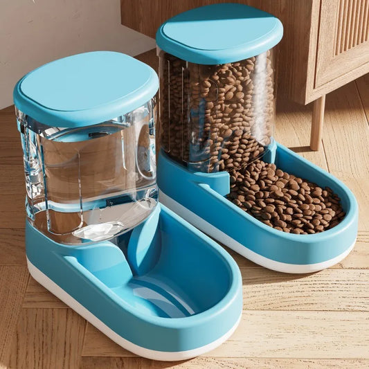 Cat & Dog Feeder with Gravity Flow - Pawsitive Cuddles