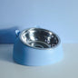 Stainless Steel Double Cat Bowl - Pawsitive Cuddles
