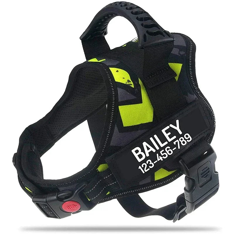 New Dog Harness High Quality Nylon Adjustable - Pawsitive Cuddles