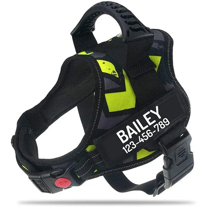 New Dog Harness High Quality Nylon Adjustable - Pawsitive Cuddles