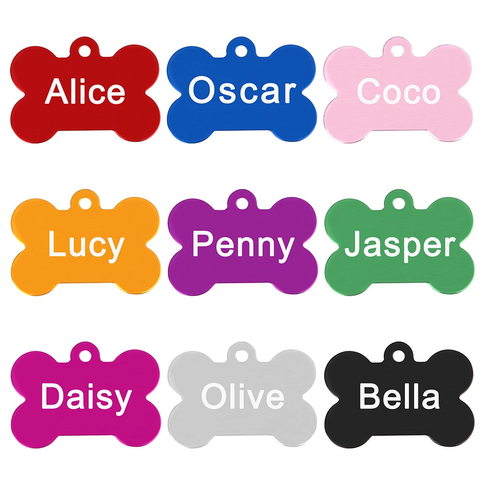 Personalized Dog & Cat ID Tag - Pawsitive Cuddles