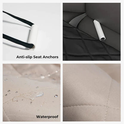 Waterproof Dog Car Seat Cover Pad - Pawsitive Cuddles