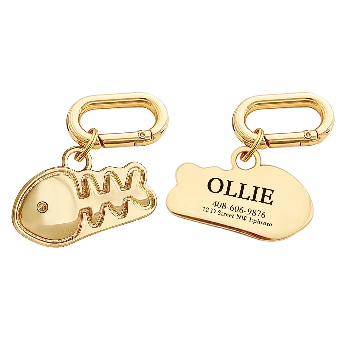 Custom Copper Nameplate with Free Engraving - Pawsitive Cuddles