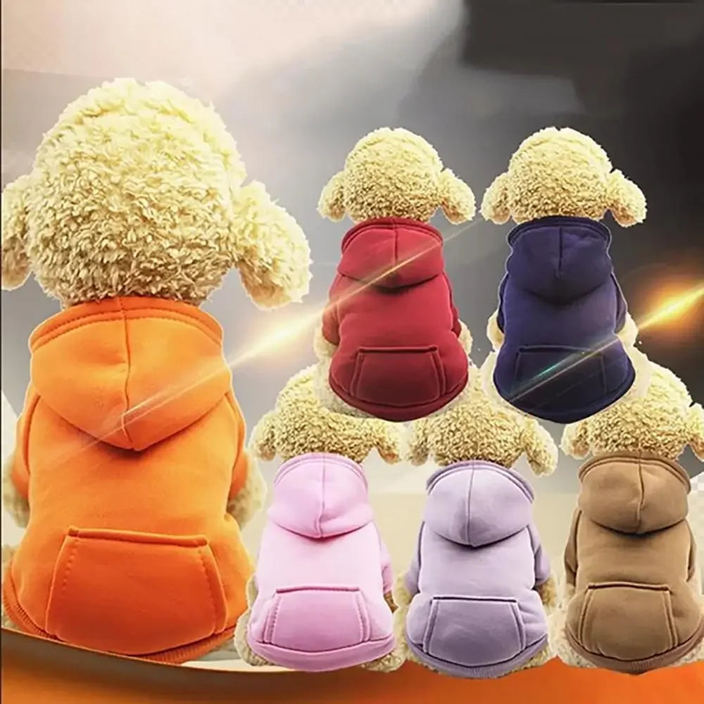 Puppy Pet Hooded Sweatshirt - Pawsitive Cuddles