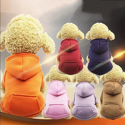 Puppy Pet Hooded Sweatshirt - Pawsitive Cuddles