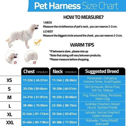 New Dog Harness High Quality Nylon Adjustable - Pawsitive Cuddles