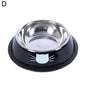 Stainless Steel Cat Food & Water Bowl – Non-Slip Base, Kitten Feeder - Pawsitive Cuddles
