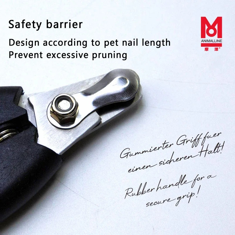 Stainless Steel Pet Nail Clipper with Sickle - Pawsitive Cuddles