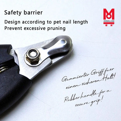 Stainless Steel Pet Nail Clipper with Sickle - Pawsitive Cuddles