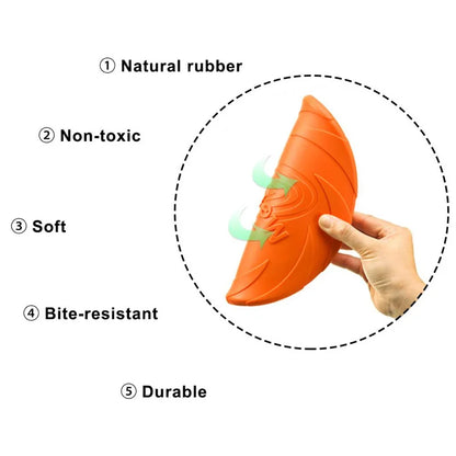 OUZEY Bite-Resistant Flying Disc Dog Toy - Pawsitive Cuddles