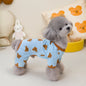 Cute Bear Print Four-Legged Outfit - Pawsitive Cuddles