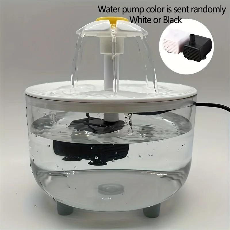 USB Electric Mute 1L Pet Water Fountain Automatic Cat Drink Bowl Filter Pet Drinking Dispenser Drinker For Cats Water Filter - Pawsitive Cuddles