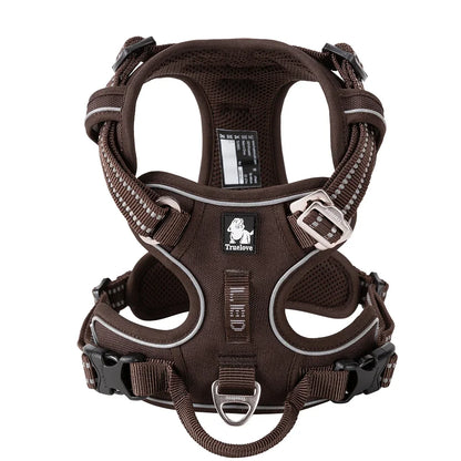 Pet No Pull Nylon Reflective Dog Harness - Pawsitive Cuddles