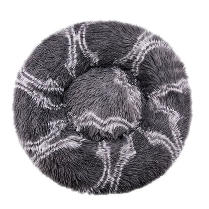 Round Pet Bed for Large Dog - Pawsitive Cuddles