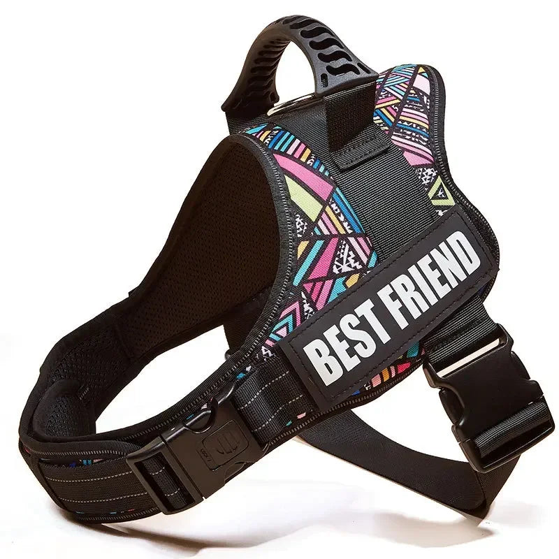 New Dog Harness High Quality Nylon Adjustable - Pawsitive Cuddles