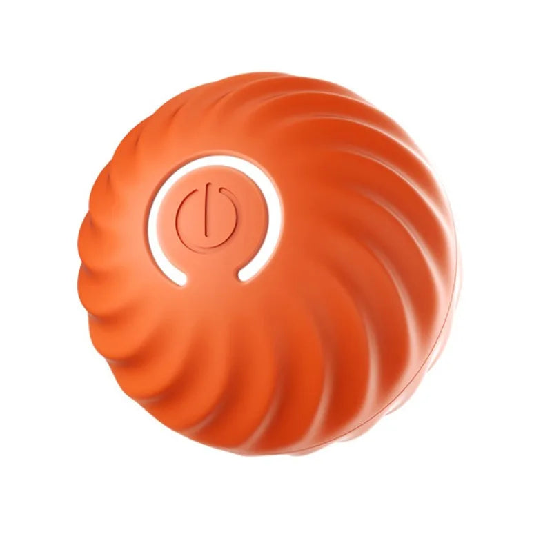 Automatic Pet Toy Ball – USB Charging, Rotating & Jumping Interactive Chew Toy for Dogs - Pawsitive Cuddles