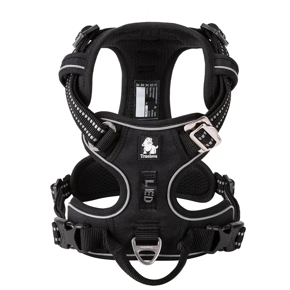 Pet No Pull Nylon Reflective Dog Harness - Pawsitive Cuddles