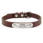 Personalized Dog Collar Name Carved ID - Pawsitive Cuddles