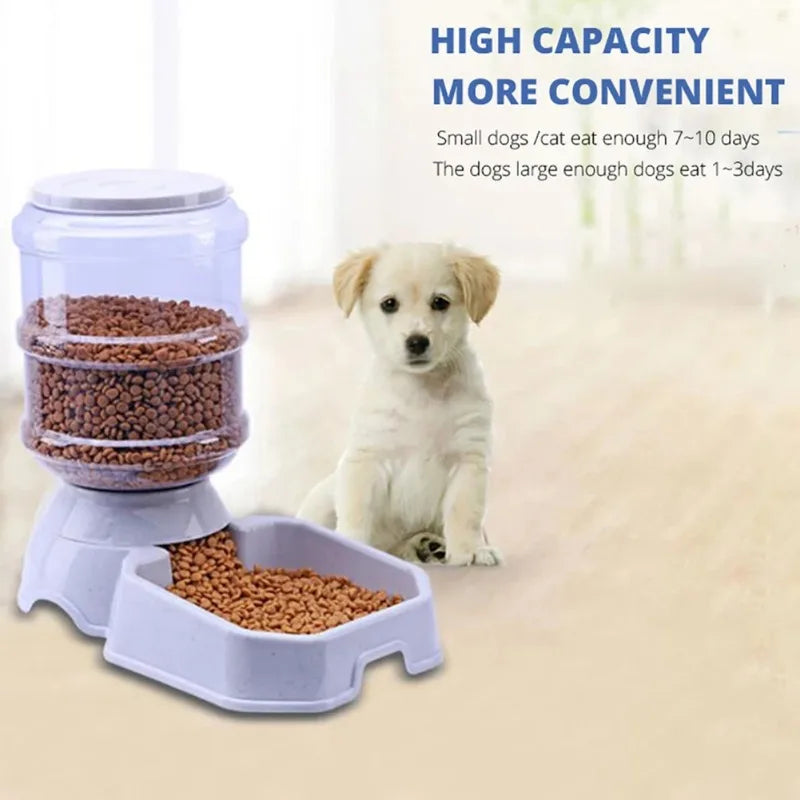 3.8 L Pet Feeder & Water Dispenser - Pawsitive Cuddles