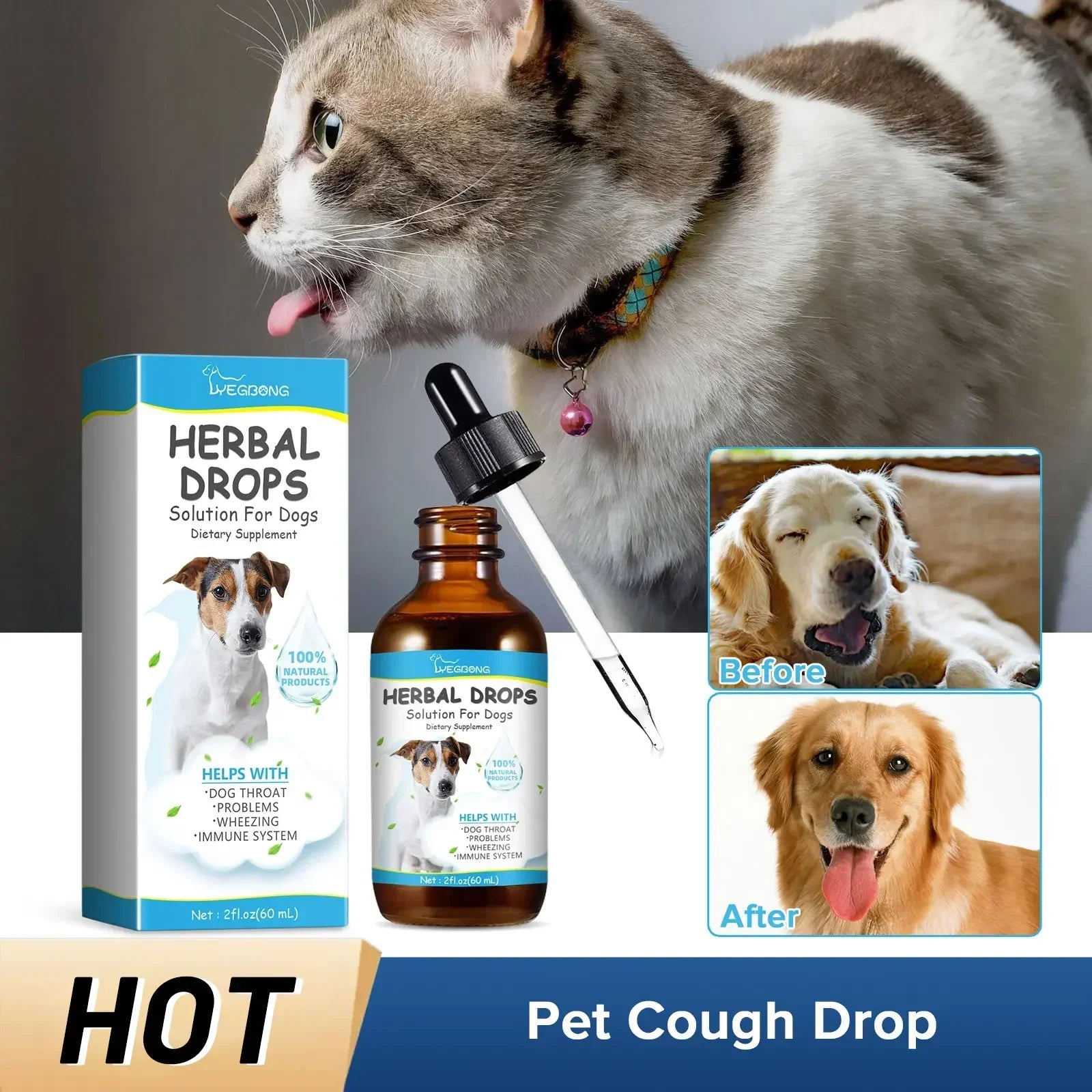 Pet Cough Drops – Herbal Soothing Relief for Dogs - Pawsitive Cuddles