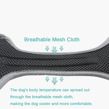 Dog Harness Vest Breathable Adjustable Reflective - Pawsitive Cuddles