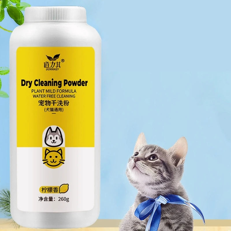 Dry Washing Shampoo for Pets Soothing & Deodorizing Natural Ingredients For Dogs Cats - Pawsitive Cuddles