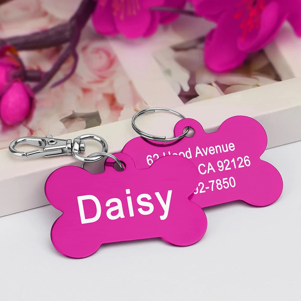 Personalized Dog & Cat ID Tag - Pawsitive Cuddles