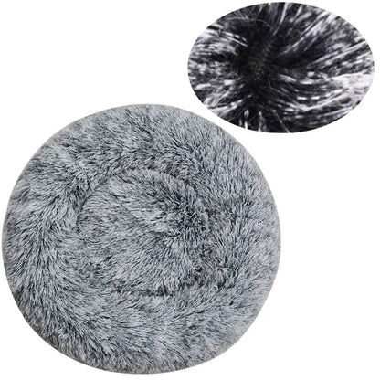 Round Pet Bed for Large Dog - Pawsitive Cuddles