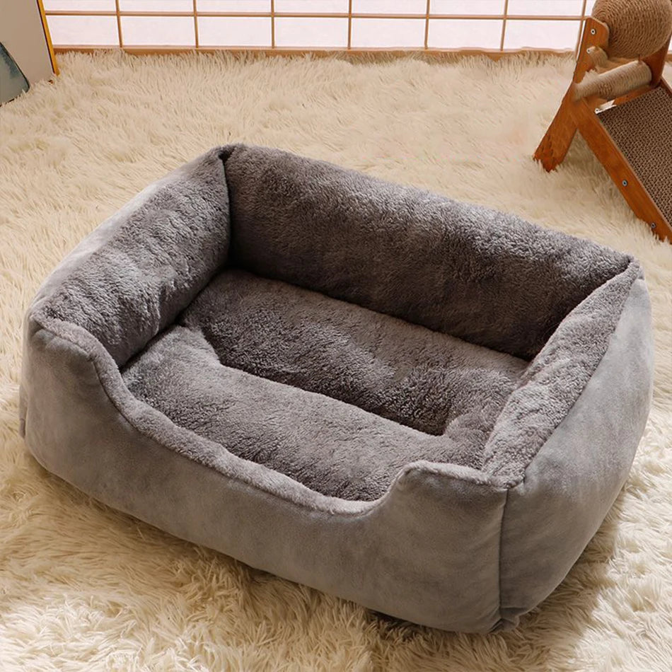 Soft Cushioned Bed for Cats & Dogs - Pawsitive Cuddles
