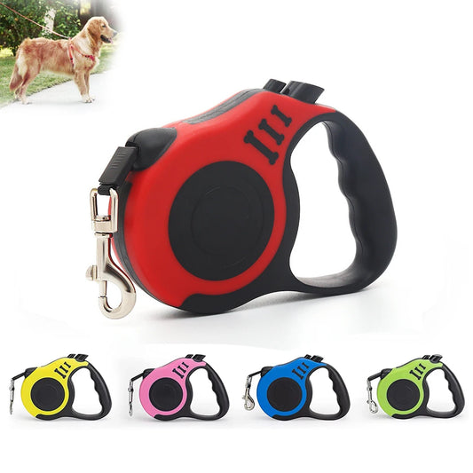 Retractable Dog Leash Automatic Telescopic Tractor - Pawsitive Cuddles