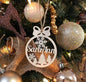 Personalized Christmas Snowflake Bauble - Pawsitive Cuddles