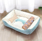 Warm Bone Washable Pet Bed for Dogs & Cats – Soft Cotton Nest - Pawsitive Cuddles