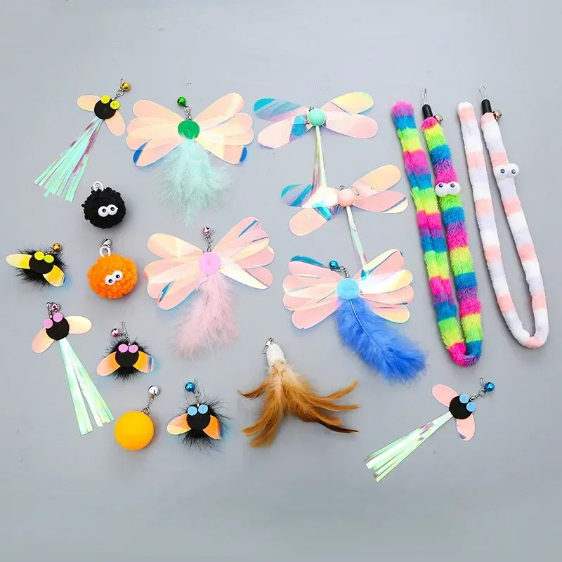 Cat Teaser Wand Replacement Heads - Pawsitive Cuddles