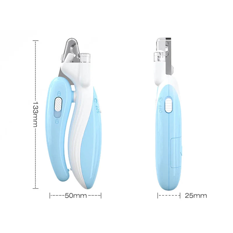 Cat & Dog Nail Clipper with LED Light - Pawsitive Cuddles
