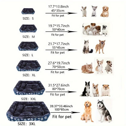 Pet Dog Bed Sofa Mat - Pawsitive Cuddles