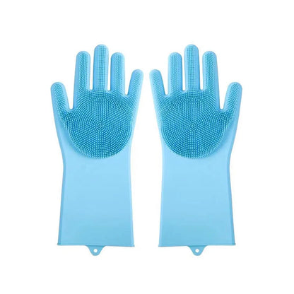 Soft Silicone Bath & Cleaning Gloves - Pawsitive Cuddles