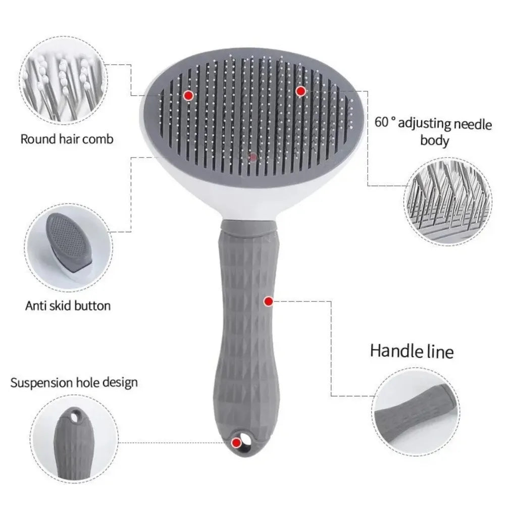 Pet Hair Remover Brush for Dogs Cats - Pawsitive Cuddles