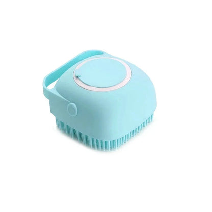 Pet Bathing Brush – Soft Silicone Massager for Dog & Cat Cleaning & Grooming - Pawsitive Cuddles