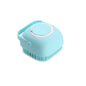 Pet Bathing Brush – Soft Silicone Massager for Dog & Cat Cleaning & Grooming - Pawsitive Cuddles