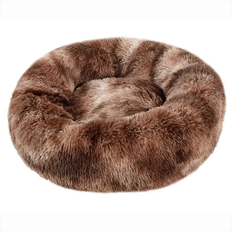 Round Pet Bed for Large Dog - Pawsitive Cuddles