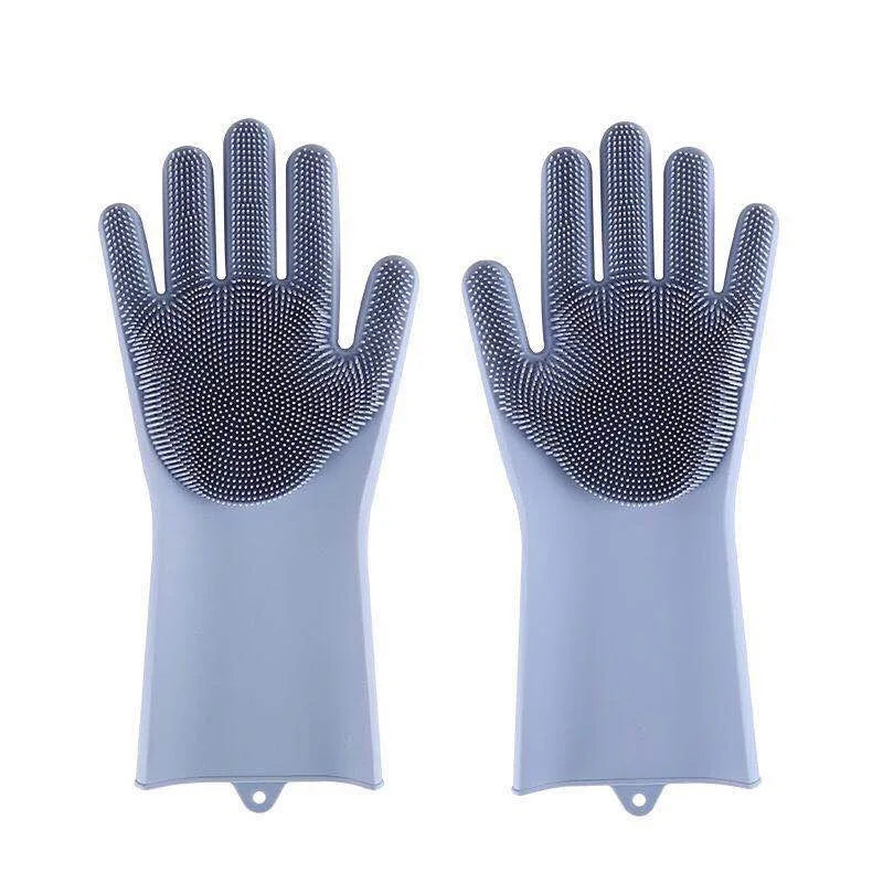 Soft Silicone Bath & Cleaning Gloves - Pawsitive Cuddles