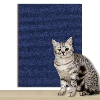 Self-Adhesive Carpet Cat Scratch Board - Pawsitive Cuddles