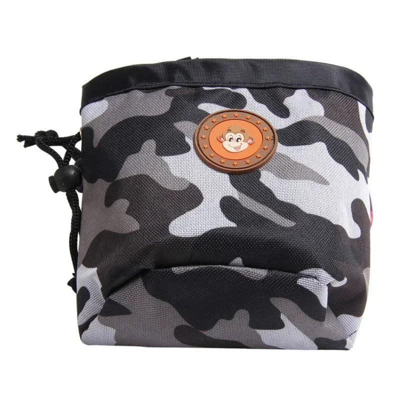 Dog Treat Training Pouch Bag with Waist Shoulder Strap Poop Bag Dispenser - Pawsitive Cuddles