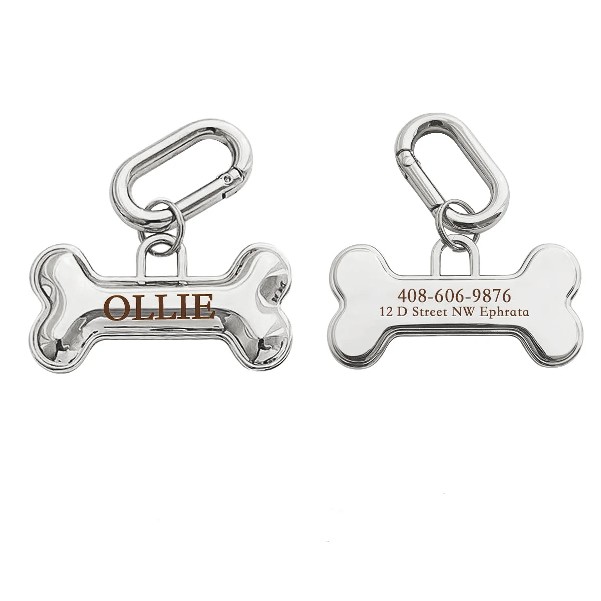 Custom Copper Nameplate with Free Engraving - Pawsitive Cuddles