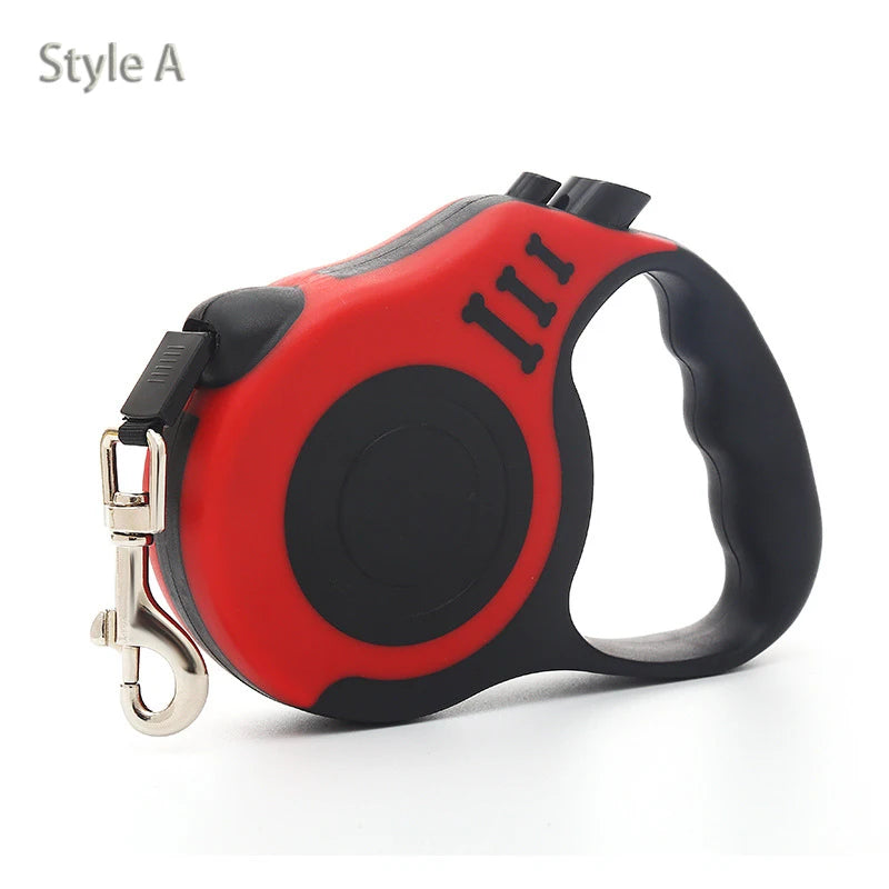 Retractable Dog Leash Automatic Telescopic Tractor - Pawsitive Cuddles